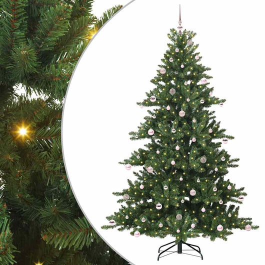 Albero di Natale Artificiale con Rami Pieghevoli 240 cm PVC 3397694
