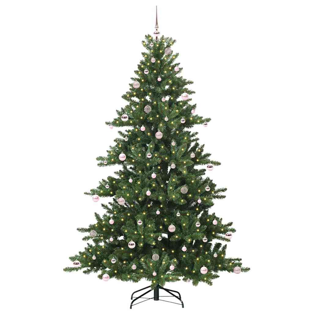 Albero di Natale Artificiale con Rami Pieghevoli 240 cm PVC 3397694