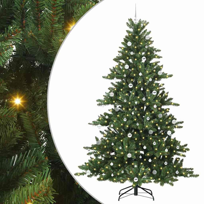 Albero di Natale Artificiale con Rami Pieghevoli 240 cm PVC 3397697