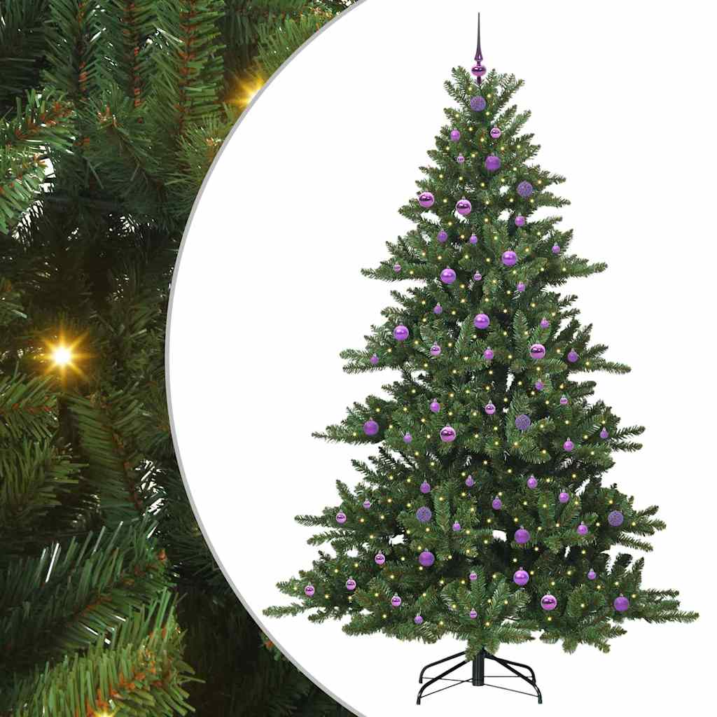 Albero di Natale Artificiale con Rami Pieghevoli 240 cm PVC 3397698