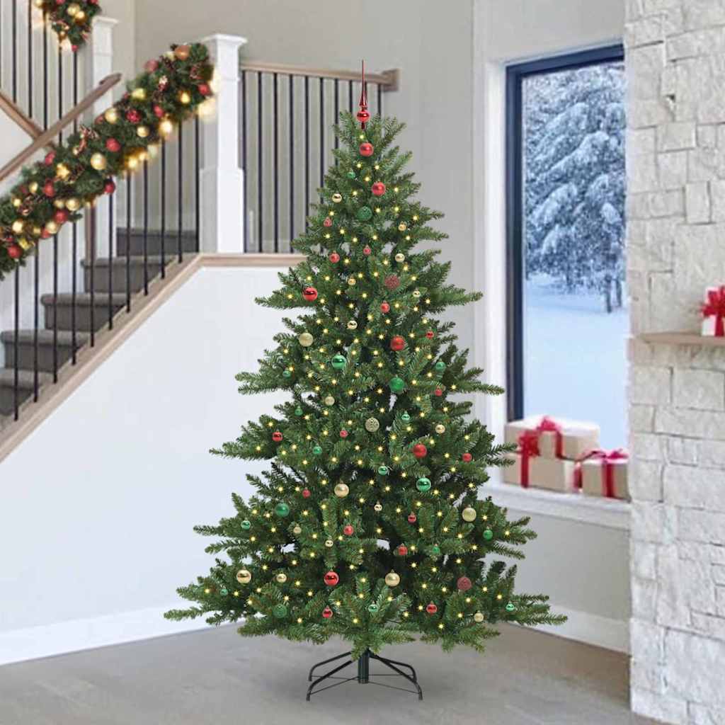 Albero di Natale Artificiale con Rami Pieghevoli 240 cm PVC 3397700