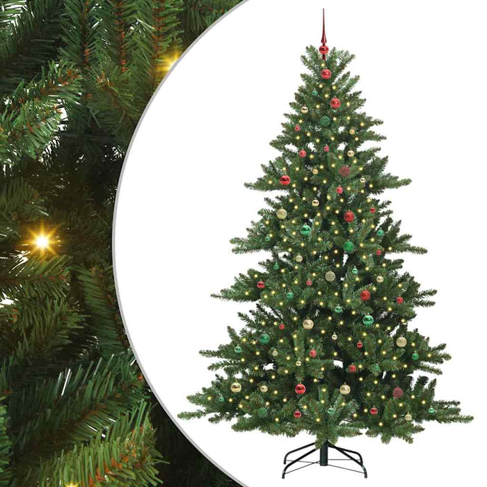Albero di Natale Artificiale con Rami Pieghevoli 240 cm PVC 3397700
