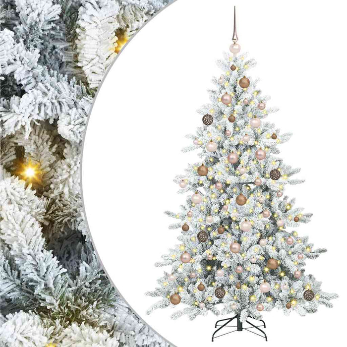 Albero di Natale Artificiale con Rami Pieghevoli 180 cm PVC 3397716