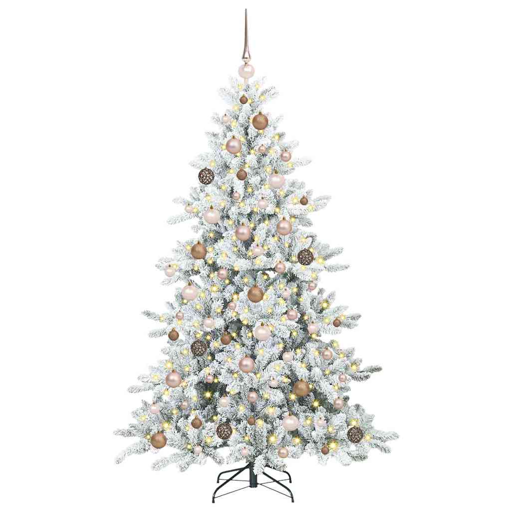Albero di Natale Artificiale con Rami Pieghevoli 180 cm PVC 3397716