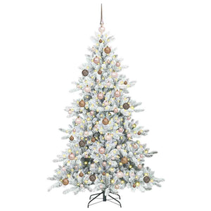 Albero di Natale Artificiale con Rami Pieghevoli 180 cm PVC 3397716
