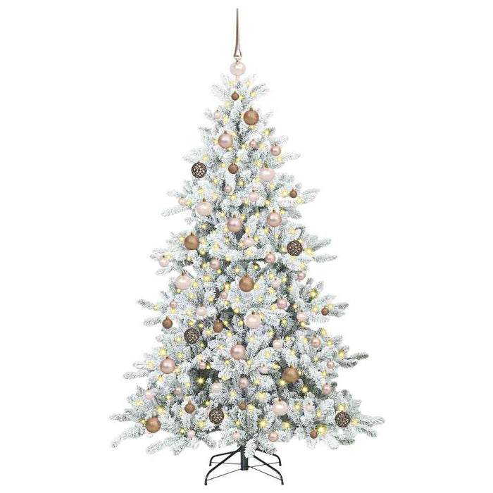 Albero di Natale Artificiale con Rami Pieghevoli 180 cm PVC 3397716