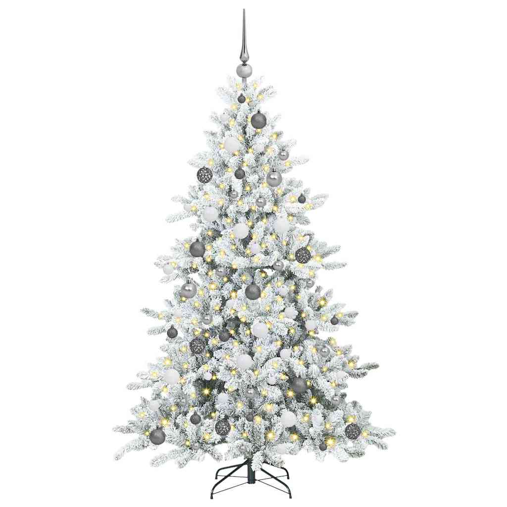 Albero di Natale Artificiale con Rami Pieghevoli 180 cm PVC 3397717