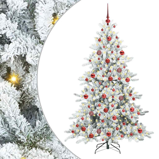 Albero di Natale Artificiale con Rami Pieghevoli 180 cm PVC 3397718