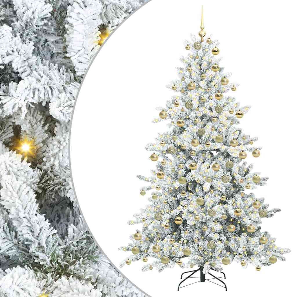 Albero di Natale Artificiale con Rami Pieghevoli 180 cm PVC 3397722