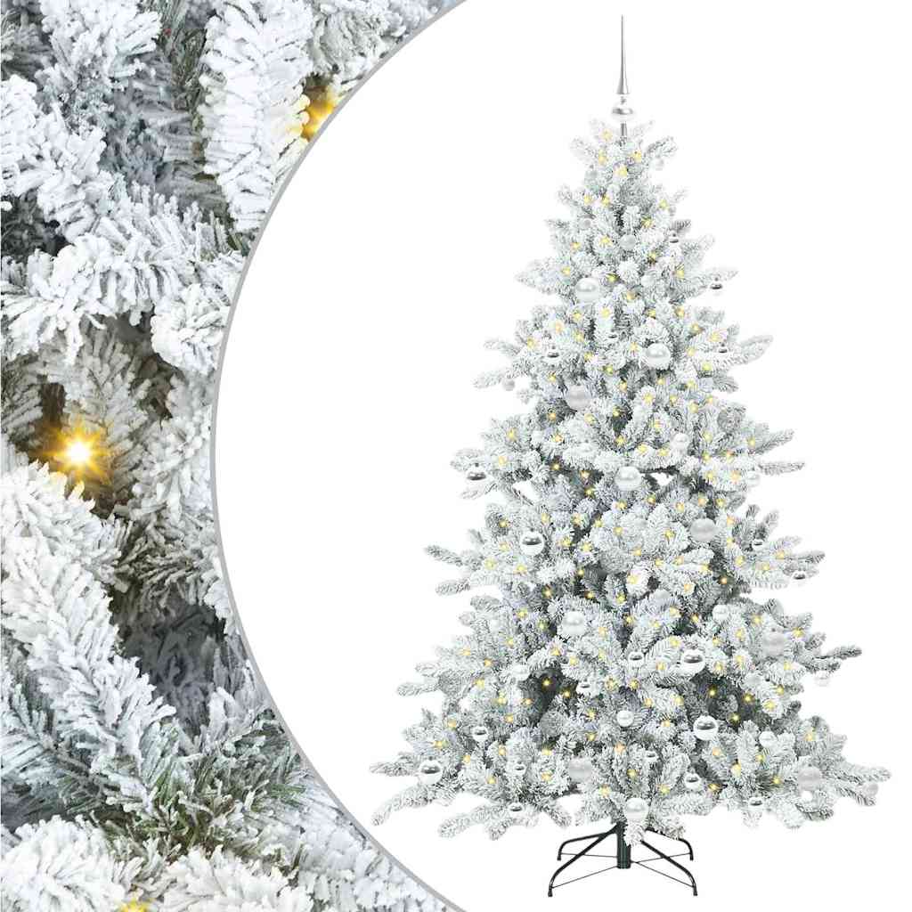 Albero di Natale Artificiale con Rami Pieghevoli 180 cm PVC 3397723