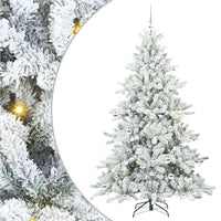 Albero di Natale Artificiale con Rami Pieghevoli 180 cm PVC 3397723