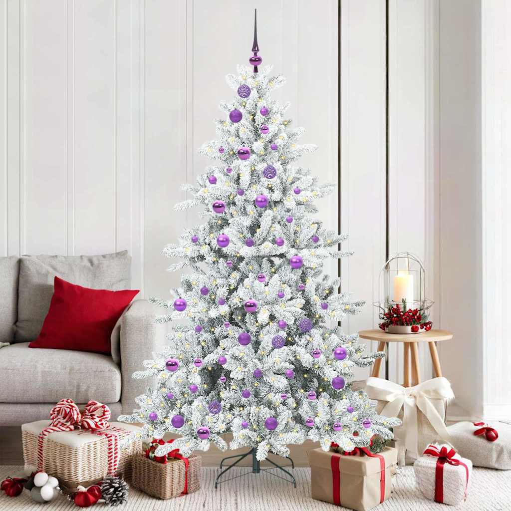 Albero di Natale Artificiale con Rami Pieghevoli 180 cm PVC 3397724