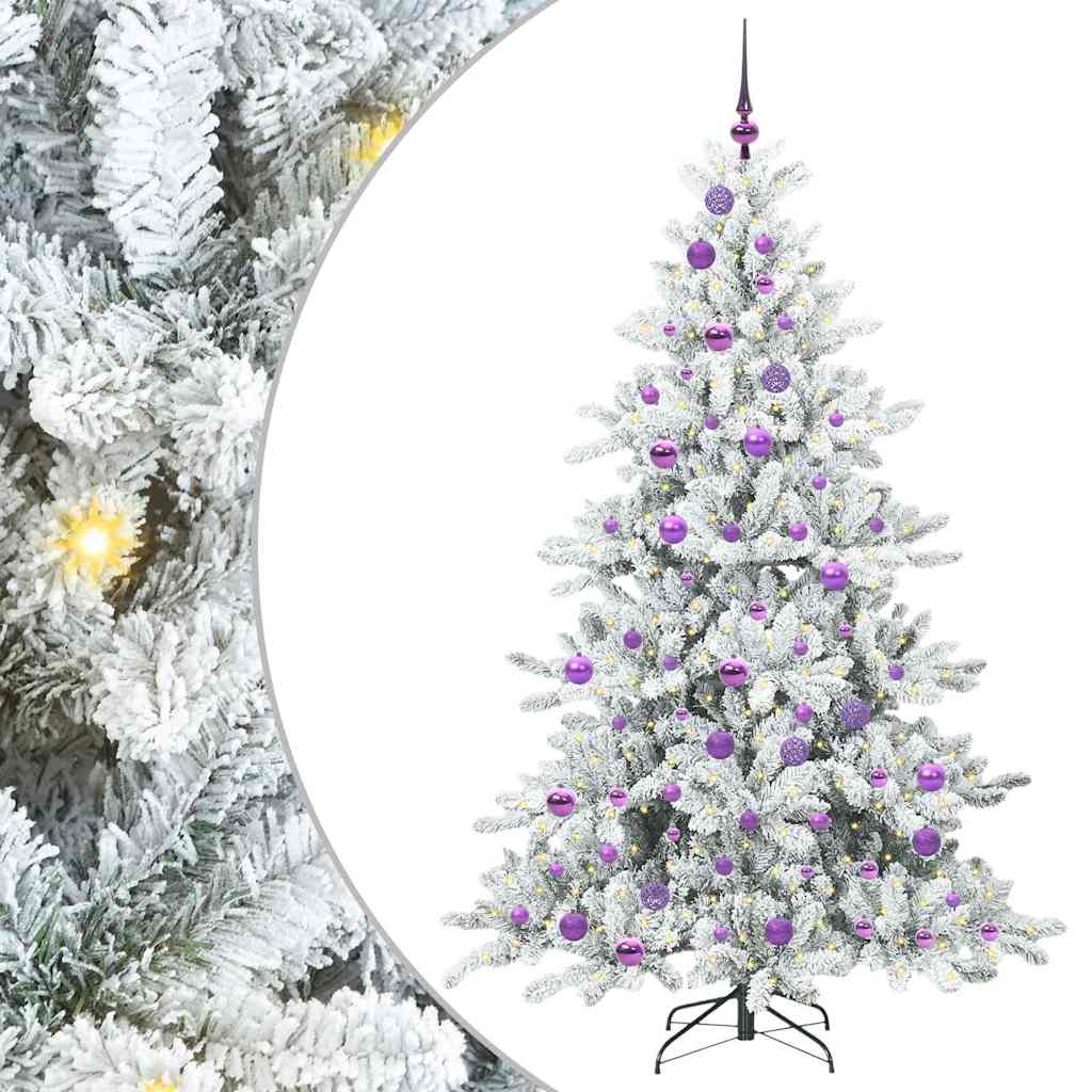 Albero di Natale Artificiale con Rami Pieghevoli 180 cm PVC 3397724