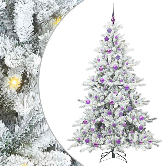 Albero di Natale Artificiale con Rami Pieghevoli 180 cm PVC 3397724