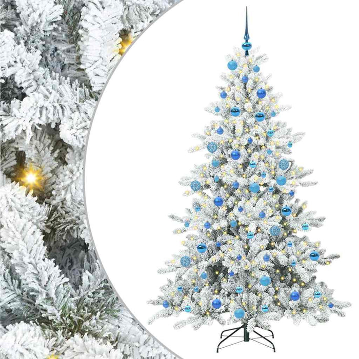Albero di Natale Artificiale con Rami Pieghevoli 180 cm PVC 3397725