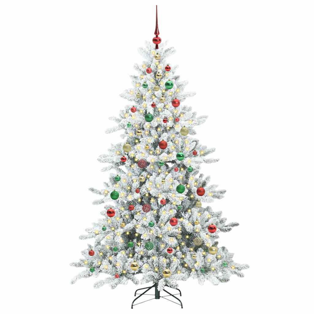 Albero di Natale Artificiale con Rami Pieghevoli 180 cm PVC 3397726