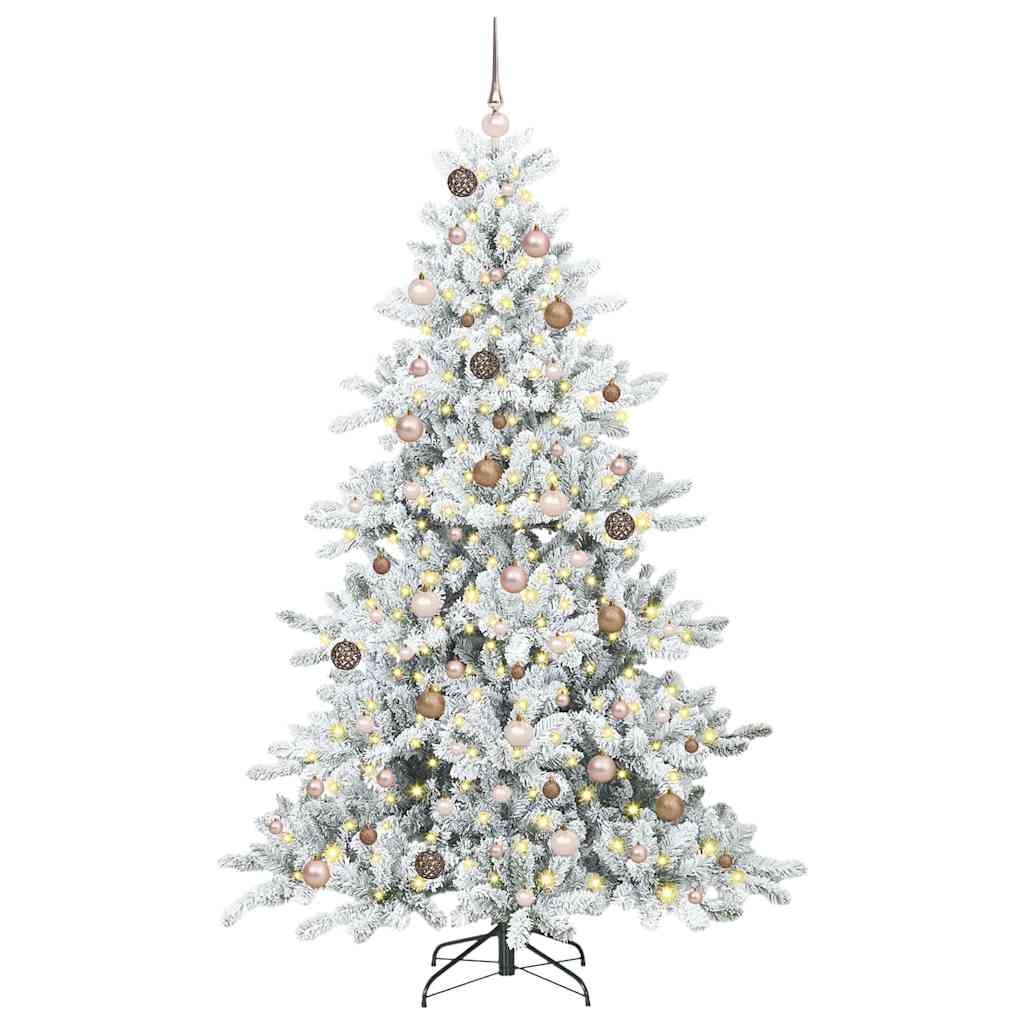 Albero di Natale Artificiale con Rami Pieghevoli 210 cm PVC 3397729