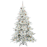 Albero di Natale Artificiale con Rami Pieghevoli 210 cm PVC 3397729