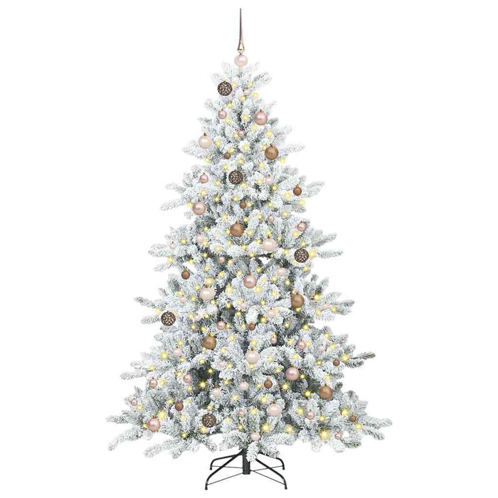 Albero di Natale Artificiale con Rami Pieghevoli 210 cm PVC 3397729
