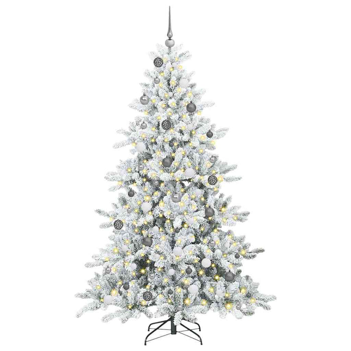 Albero di Natale Artificiale con Rami Pieghevoli 210 cm PVC 3397730