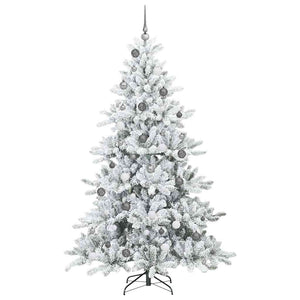 Albero di Natale Artificiale con Rami Pieghevoli 210 cm PVC 3397730