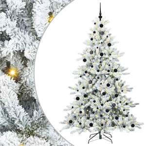 Albero di Natale Artificiale con Rami Pieghevoli 210 cm PVC 3397732