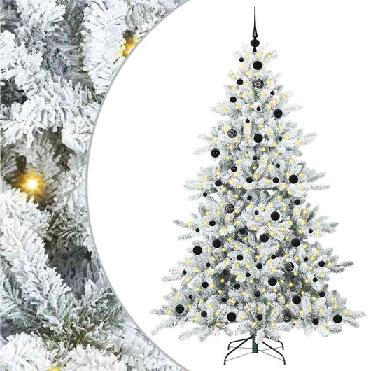 Albero di Natale Artificiale con Rami Pieghevoli 210 cm PVC 3397732