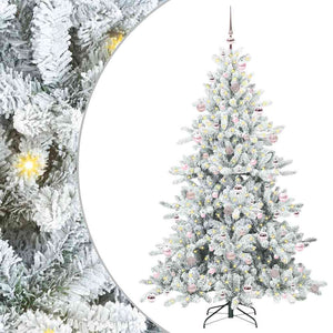 Albero di Natale Artificiale con Rami Pieghevoli 210 cm PVC 3397733