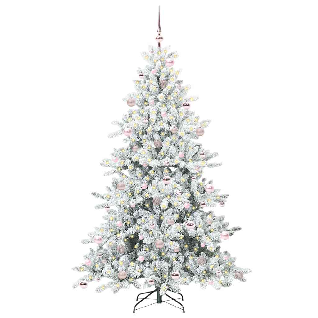 Albero di Natale Artificiale con Rami Pieghevoli 210 cm PVC 3397733