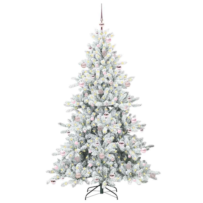 Albero di Natale Artificiale con Rami Pieghevoli 210 cm PVC 3397733