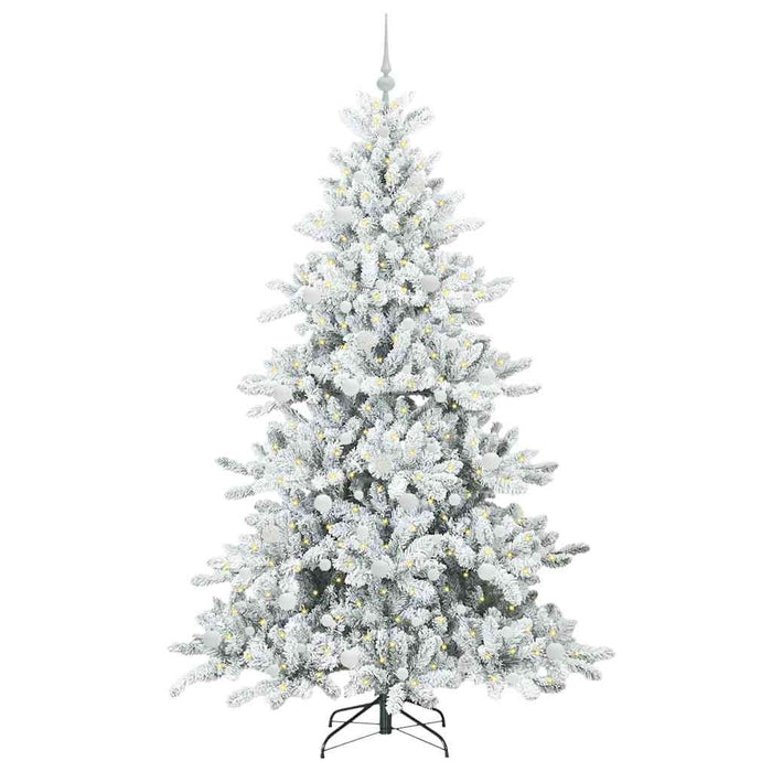 Albero di Natale Artificiale con Rami Pieghevoli 210 cm PVC 3397734