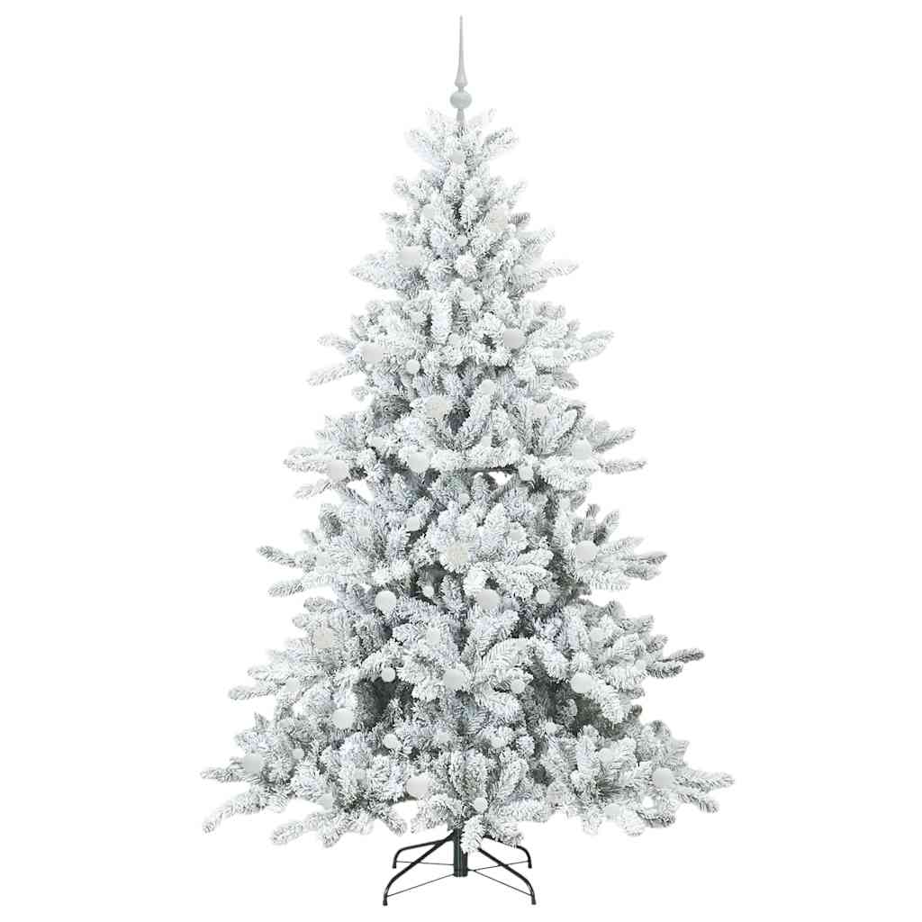 Albero di Natale Artificiale con Rami Pieghevoli 210 cm PVC 3397734