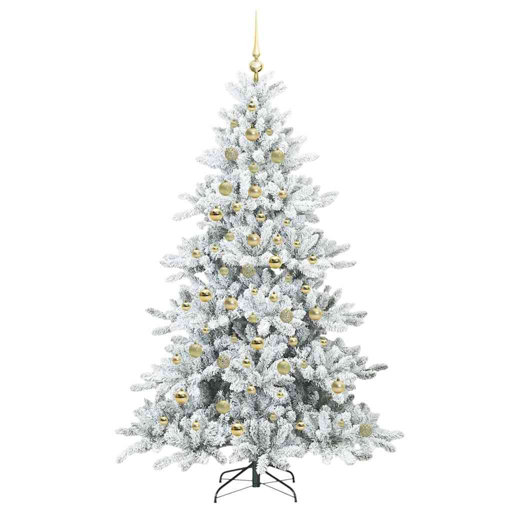 Albero di Natale Artificiale con Rami Pieghevoli 210 cm PVC 3397735