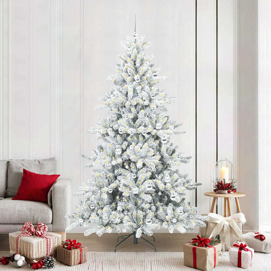 Albero di Natale Artificiale con Rami Pieghevoli 210 cm PVC 3397736