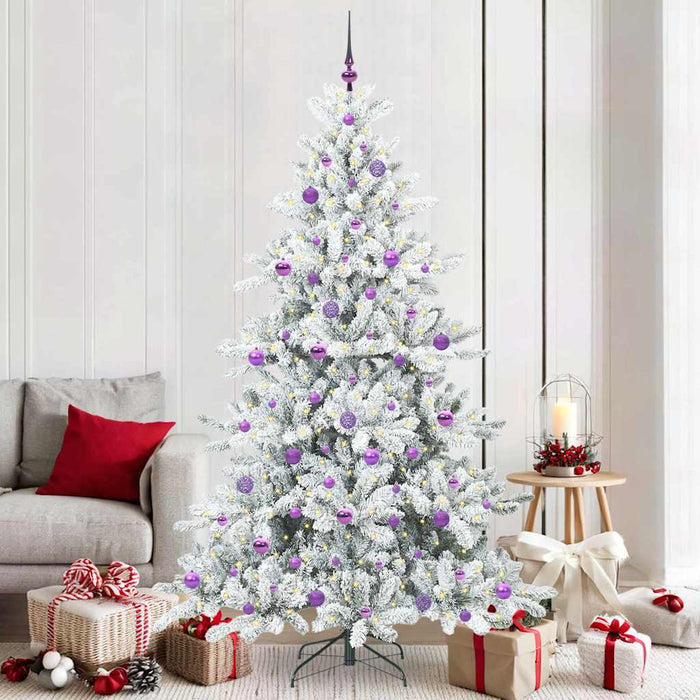 Albero di Natale Artificiale con Rami Pieghevoli 210 cm PVC 3397737