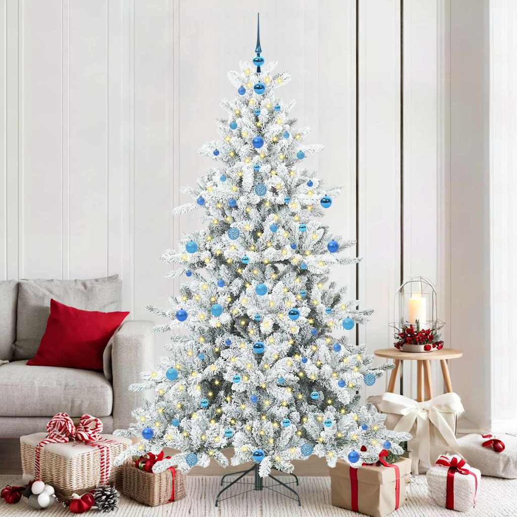 Albero di Natale Artificiale con Rami Pieghevoli 210 cm PVC 3397738