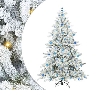 Albero di Natale Artificiale con Rami Pieghevoli 210 cm PVC 3397738