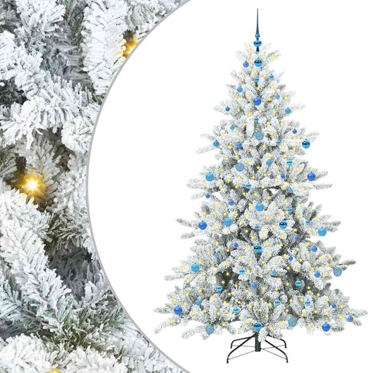 Albero di Natale Artificiale con Rami Pieghevoli 210 cm PVC 3397738