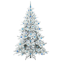 Albero di Natale Artificiale con Rami Pieghevoli 210 cm PVC 3397738