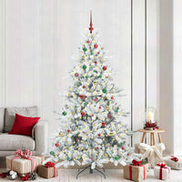 Albero di Natale Artificiale con Rami Pieghevoli 210 cm PVC 3397739