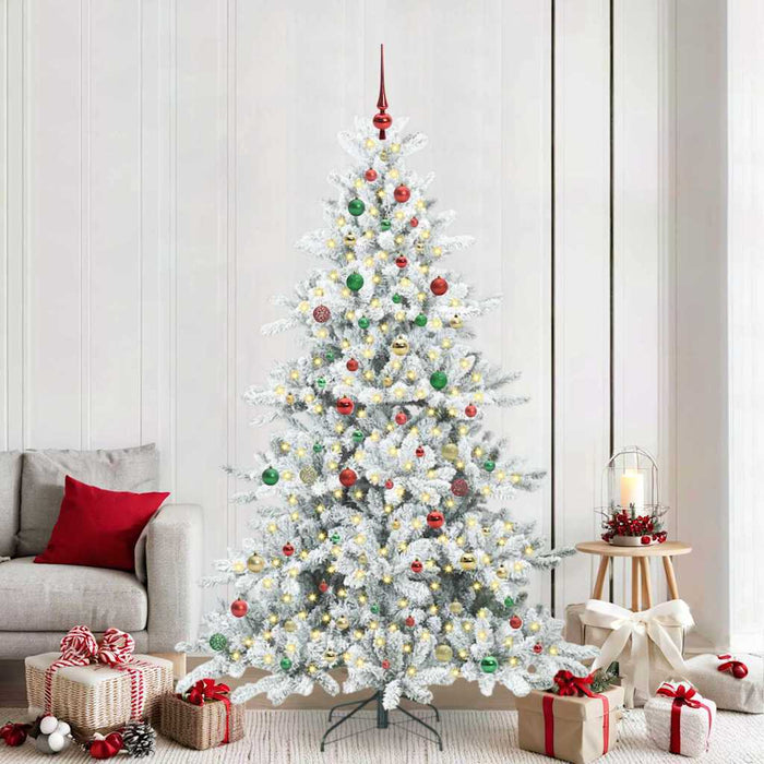 Albero di Natale Artificiale con Rami Pieghevoli 210 cm PVC 3397739