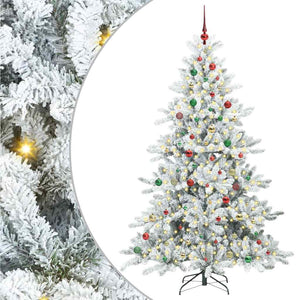 Albero di Natale Artificiale con Rami Pieghevoli 210 cm PVC 3397739