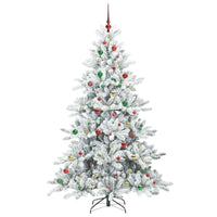 Albero di Natale Artificiale con Rami Pieghevoli 210 cm PVC 3397739