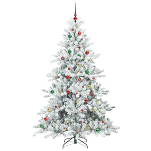 Albero di Natale Artificiale con Rami Pieghevoli 210 cm PVC 3397739
