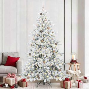 Albero di Natale Artificiale con Rami Pieghevoli 240 cm PVC 3397742