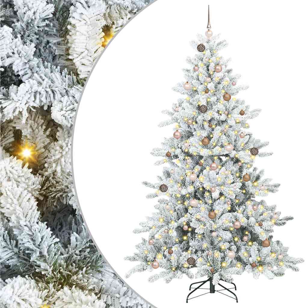 Albero di Natale Artificiale con Rami Pieghevoli 240 cm PVC 3397742