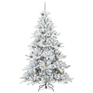 Albero di Natale Artificiale con Rami Pieghevoli 240 cm PVC 3397742
