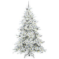 Albero di Natale Artificiale con Rami Pieghevoli 240 cm PVC 3397743