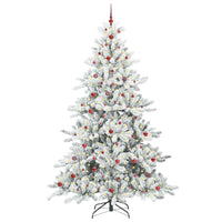 Albero di Natale Artificiale con Rami Pieghevoli 240 cm PVC 3397744