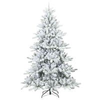 Albero di Natale Artificiale con Rami Pieghevoli Bianco 240 cm